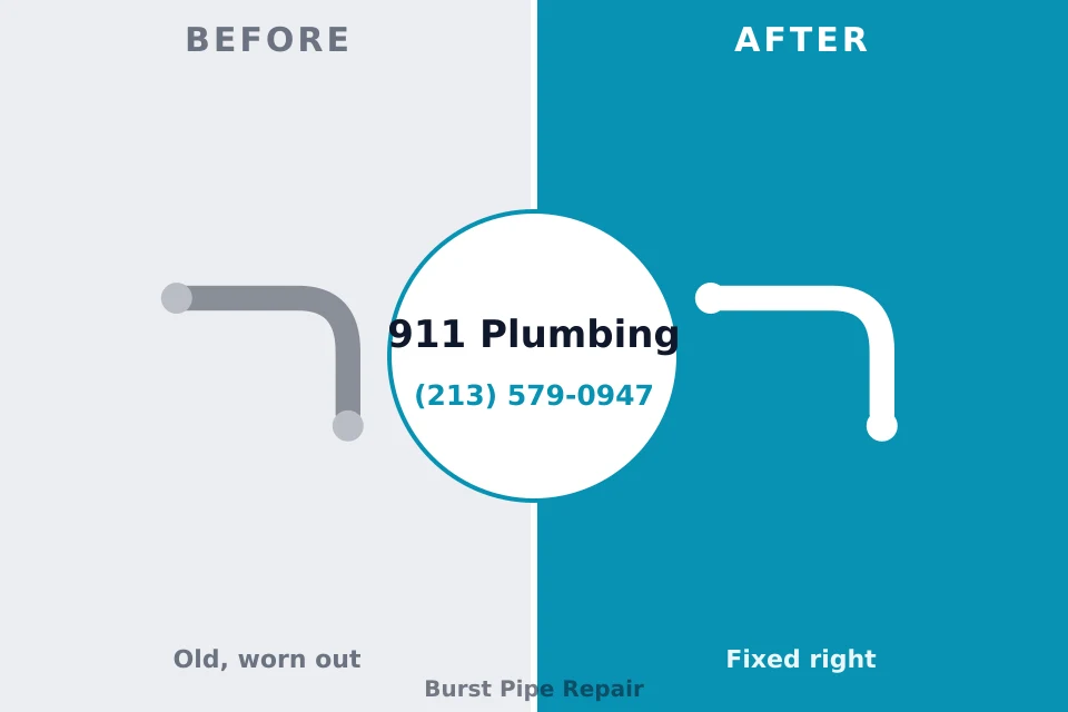 Before and after: plumbing company Owensboro, KY